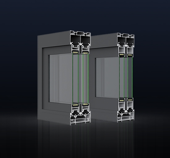 广州40x42新洛极窄推拉门型材